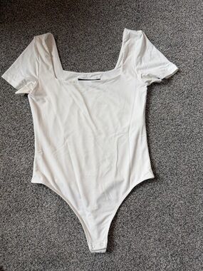 White House Black Market Square Neck Bodysuit